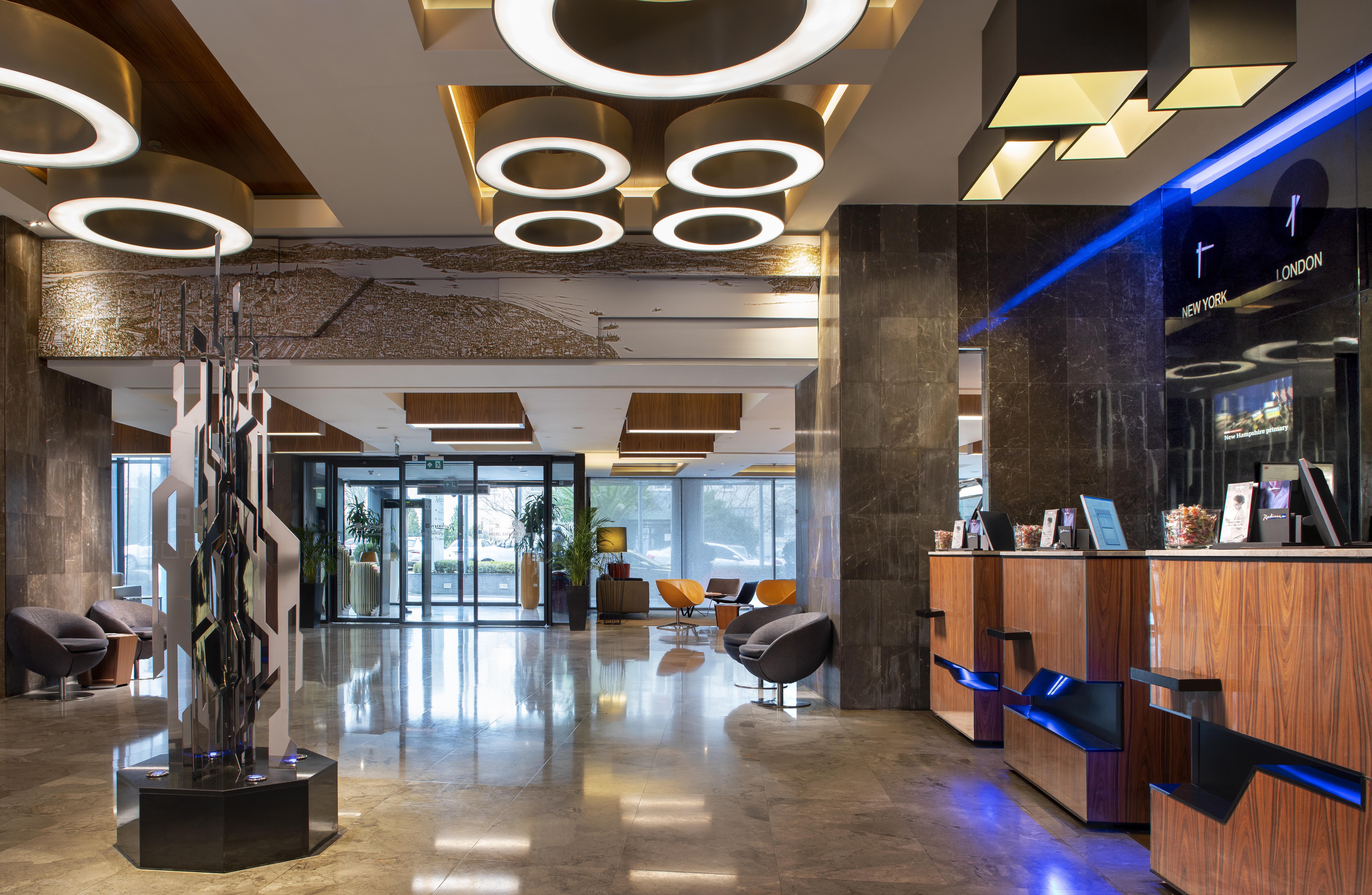 Radisson Blu Hotel Istanbul Asia Luaran gambar Lobby